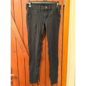 American Eagle Super Stretch Jegging Black Skinny Jeans‎ Womens Size 2 Regular